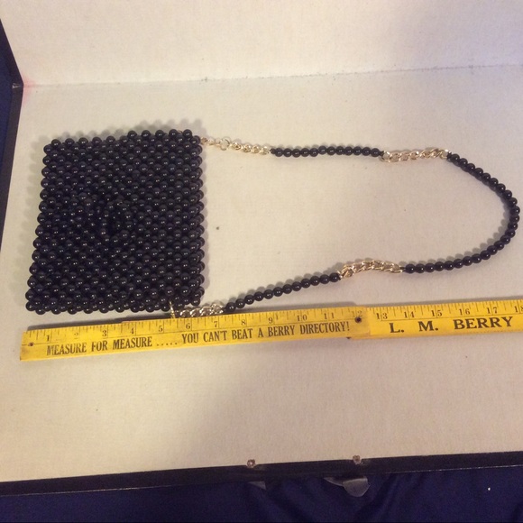 Vintage Beaded Crossbody Bag made In Italy - Picture 8 of 10